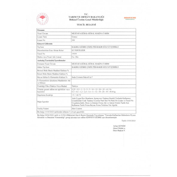 Gmt Cu Eks 5 Lt - 4