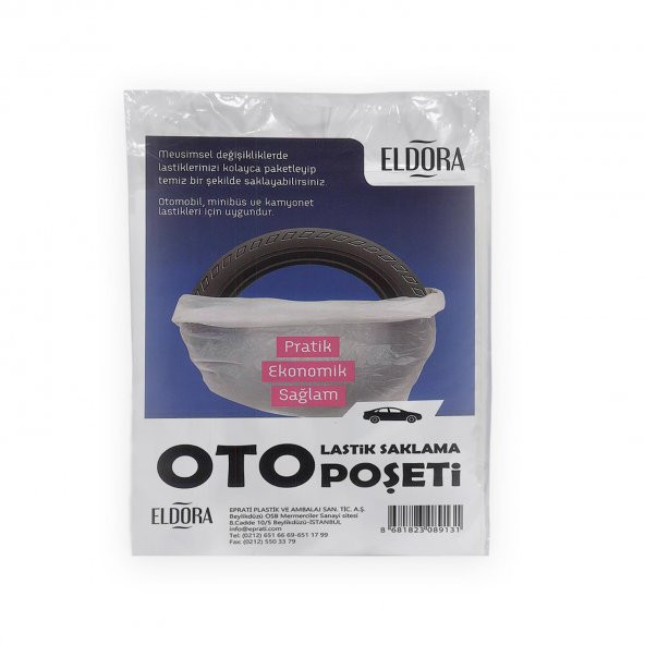 OTO LASTİK POŞETİ 2 PAKET (8 ADET) - Resim 5