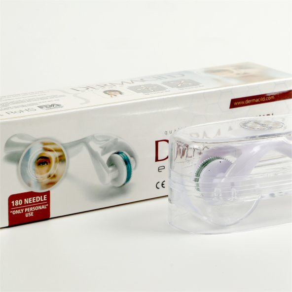 0,30 MM DERMACiLD 180 TİTANYUM İĞNE DERMAROLLER - GÖZ ÇEVRESİ VE ALTI TİTANYUM DERMA ROLLER - 5