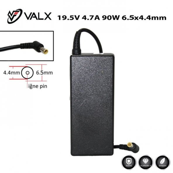 ADP VALX LA-19564 19.5V 4.62A 90W 6.5 X 4.4 LAPTOP ADP