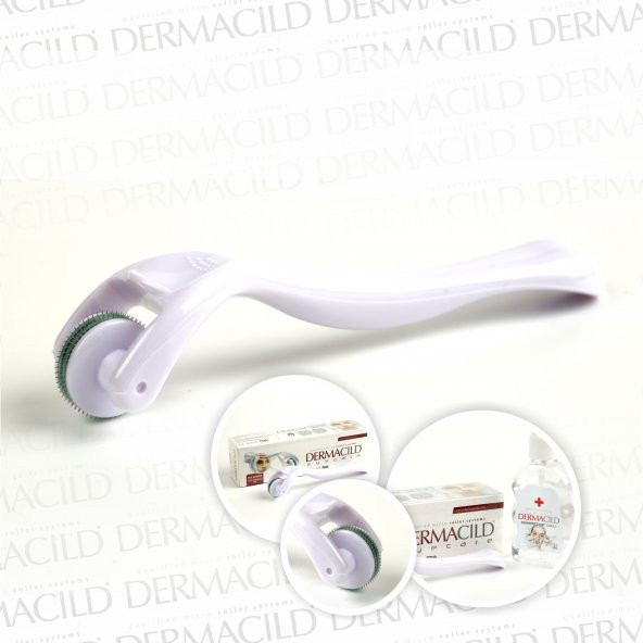 2,50 MM DERMACiLD 180 TİTANYUM İĞNE DERMAROLLER - GÖZ ÇEVRESİ VE ALTI TİTANYUM DERMA ROLLER - 2