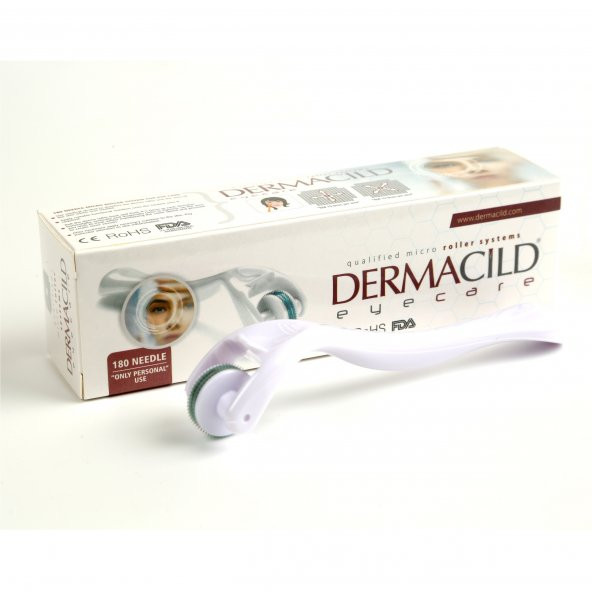 2,50 MM DERMACiLD 180 TİTANYUM İĞNE DERMAROLLER - GÖZ ÇEVRESİ VE ALTI TİTANYUM DERMA ROLLER - 4