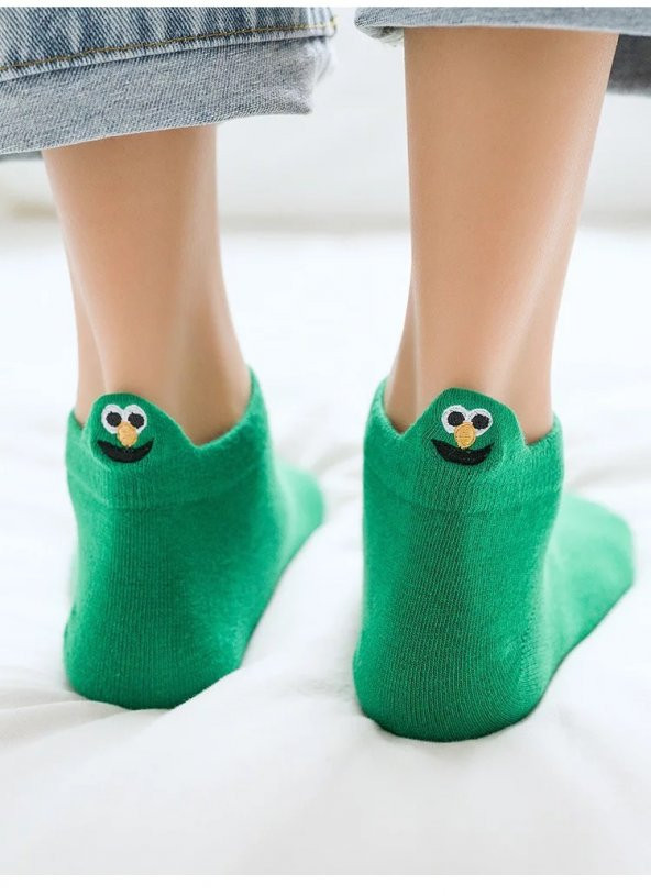 Nuh Home Emoji Çoraplar 8'lı Gökkuşağı Paketi - 6