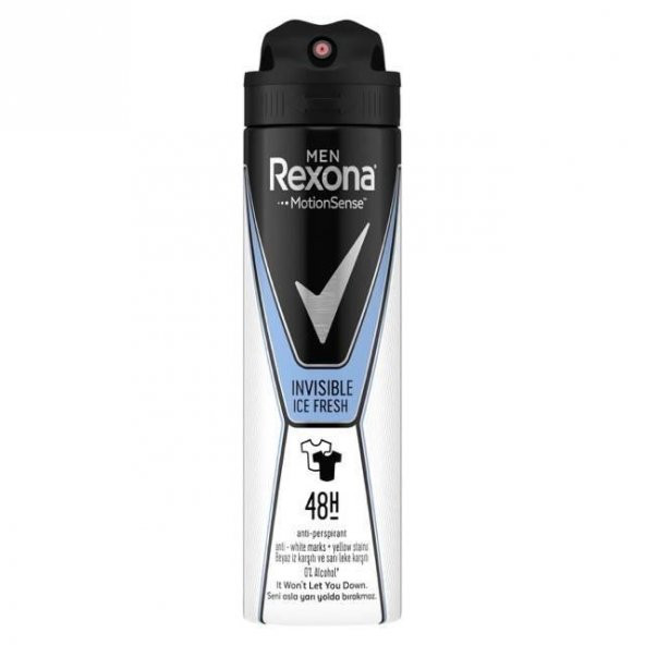 Rexona Men Deodorant 150ml Invısıble Ice Fresh
