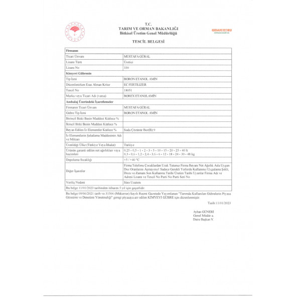Gmt Borex Etanolamin 20 Lt - 4