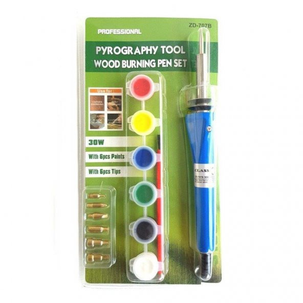 Tt-Technic ZD707B 30W Boyalı Ahşap Yakma Makinesi - 2