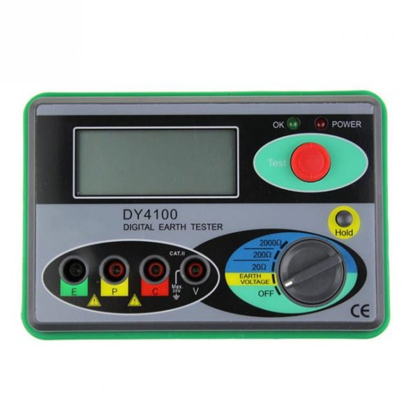 DUOYI DY4100 Dijital Toprak Meğeri Direnci Test Cihazı - 5