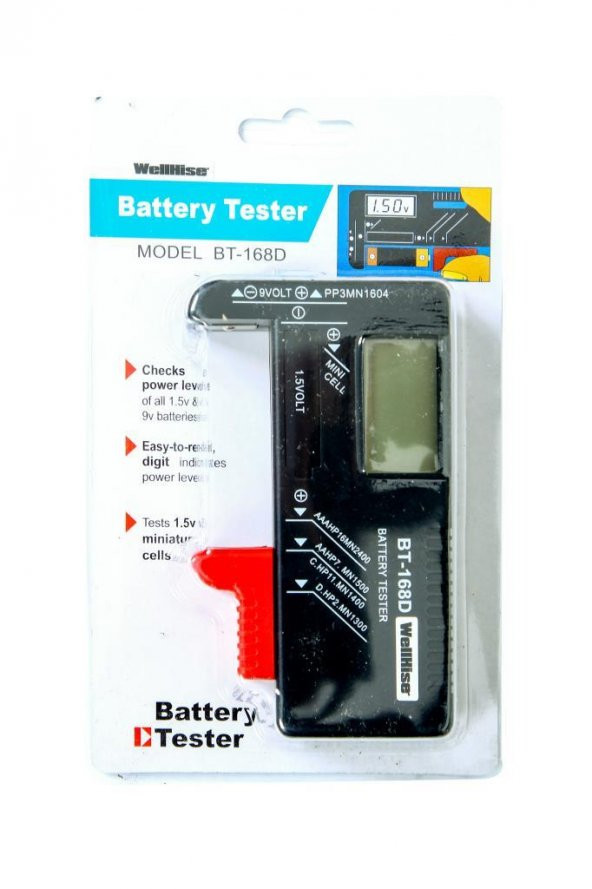 Pil Kapasite Test Cihazı Wellhise Bt-168D - 2