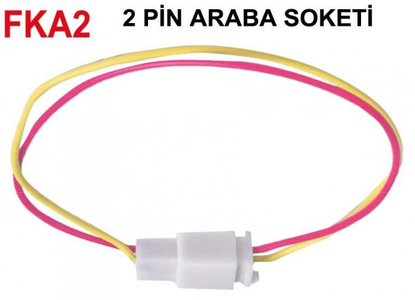 Araba Soketi 2 Pin Swat FKA2