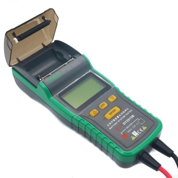 DUOYI DY2015B Termal Yazıcılı Otomotiv Akü Sistemi Test Cihazı 12V - 4