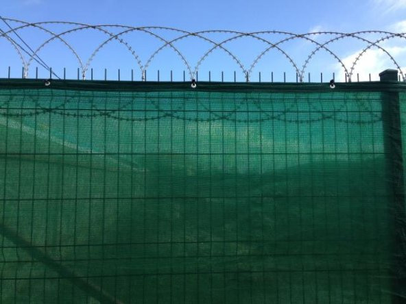 100x1 Metre Çit File Brandası 95 Sıklıkta 180 gr/m2 Sağlam Jut - 1