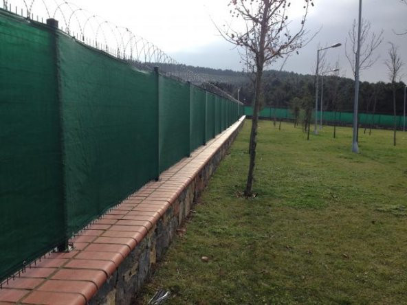 100x1 Metre Çit File Brandası 95 Sıklıkta 180 gr/m2 Sağlam Jut - 2