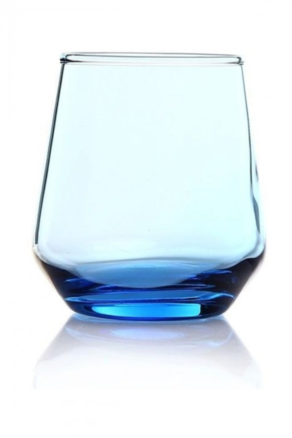 41536 Allegra Mavi Su Bardağı 425 Cc 3 Lü