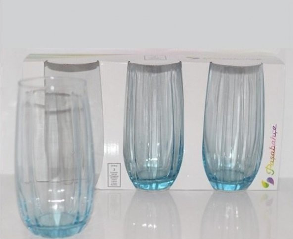 Paşabahçe Lınka Mavi Meşrubat Bardağı 420415 6 Adet