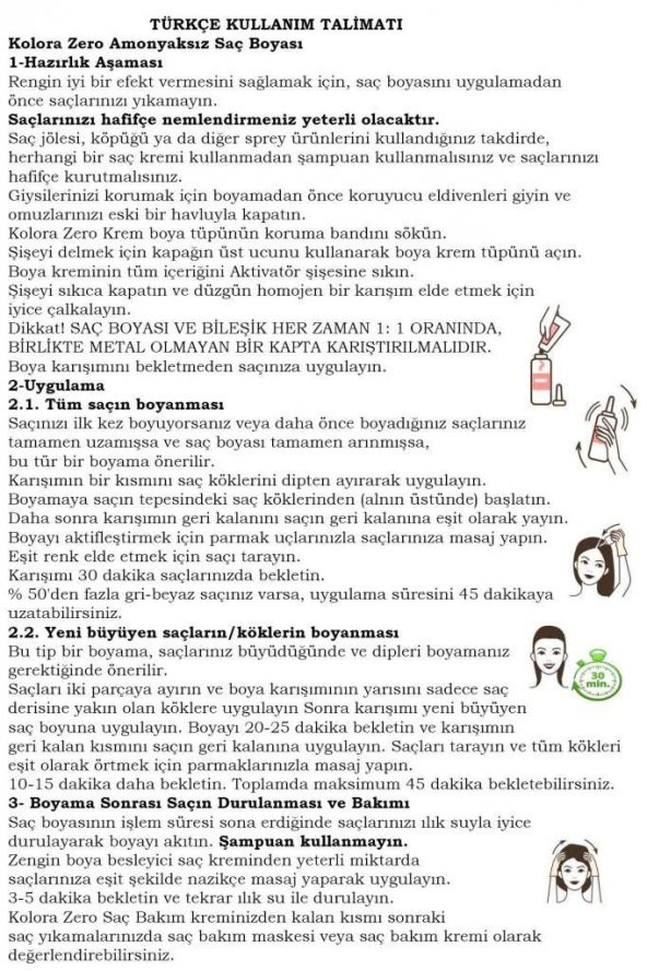 Kolora Zero Amonyaksız Krem Saç Boyası Şampanya Sarısı 9.2 - 3