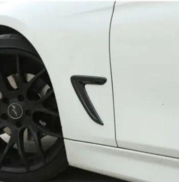 Üniversal Çamurluk Venti SÜPER ESNEK Parlak Siyah BMW Tipi YUMUŞAK PLASTİK - 2