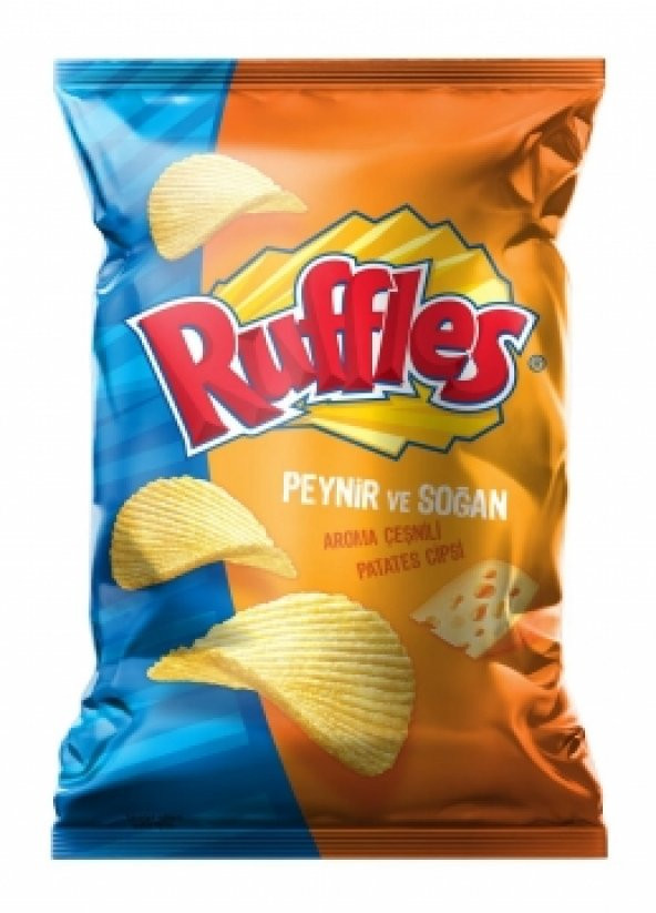 Ruffles Süper Boy Peynir Ve Soğan Aroma Çeşnili Patates Cipsi 109gr