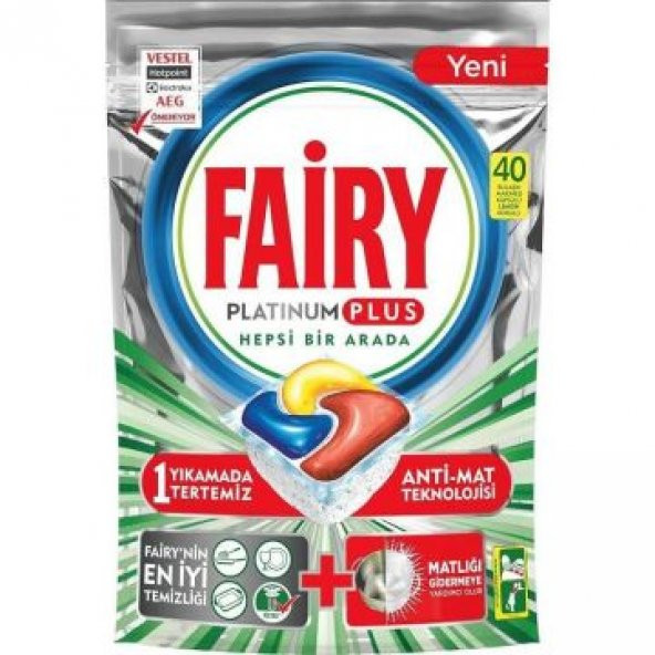 Fairy Platinum Plus Kapsül 40 Adet