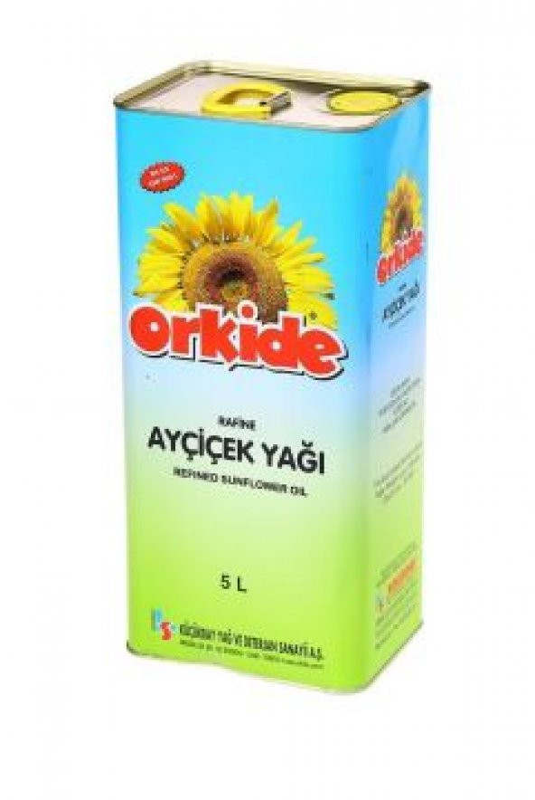 Orkide Ayçiçek Yağı 5 Lt