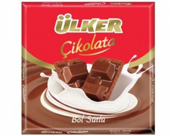 Ülker Sütlü Çikolata Kare 60 gr - 1