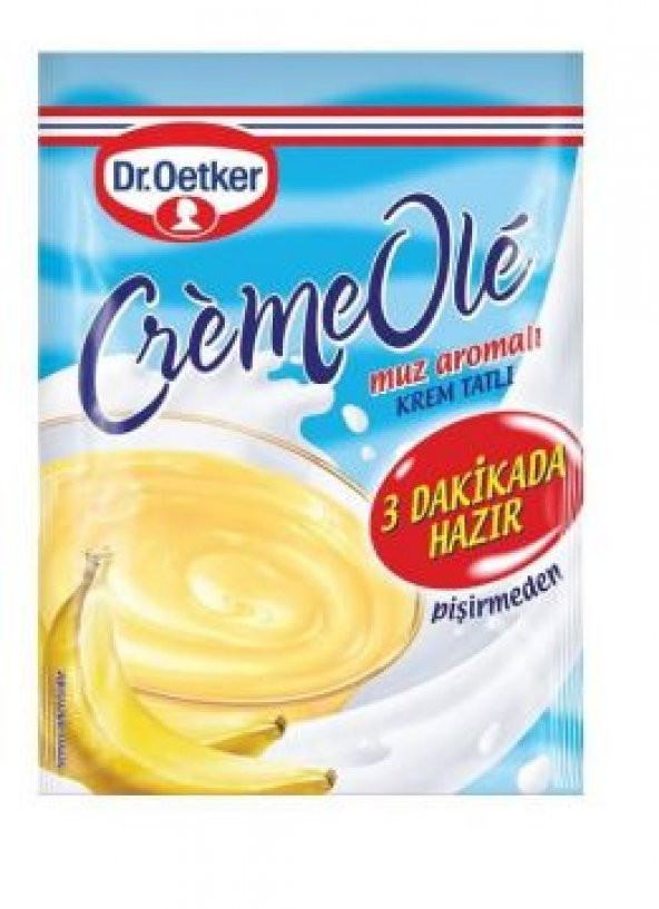 Dr.Oetker Creme Ole Muz Aromalı 110 gr