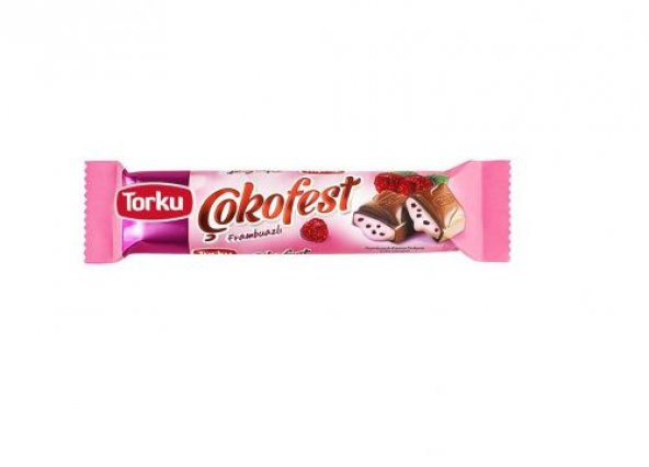 Torku Çokofest Frambuazlı Çikolatalı 34 Gr