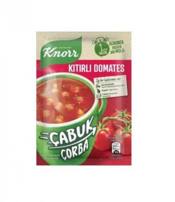Knorr Çabuk Çorba Kıtırlı Domates 22 Gr