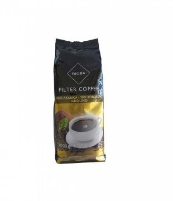 Rioba Filtre Kahve 1 Kg 80 Arabica 20 Robusta