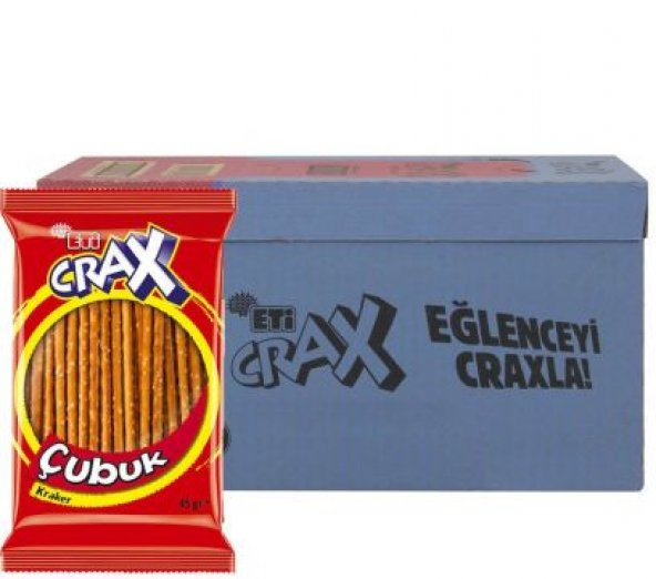Eti Crax Çubuk Kraker 45 Gr x 16 Adet