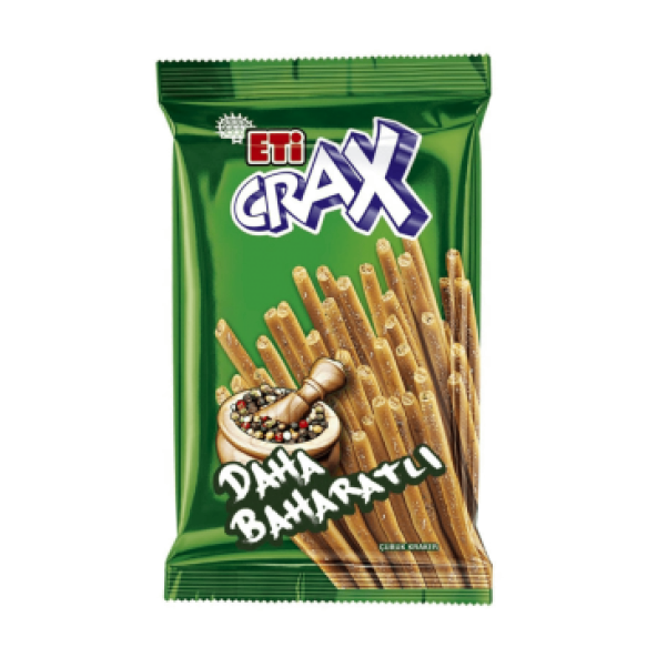 Eti Crax Baharatlı Çubuk Kraker 80 Gr