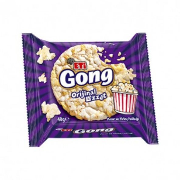 Eti Gong Mısır ve Pirinç Patlağı 40 gr