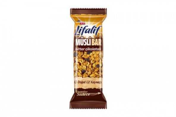 Eti Lifalif Müsli Bar Bİtter Çikolatalı 35 gr