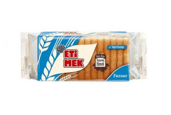 Etimek Hazır Kızarmış Ekmek Tuzsuz 148 Gr x 12 Adet