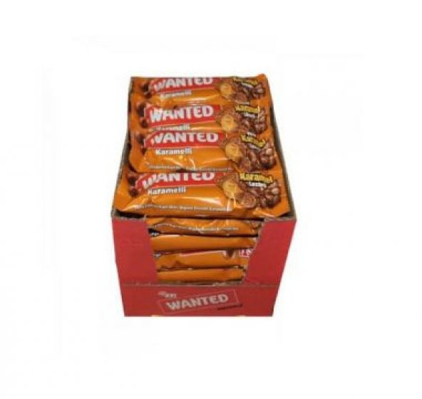Eti Wanted Karamelli Gofret 22 Gr x 24 Adet - 1