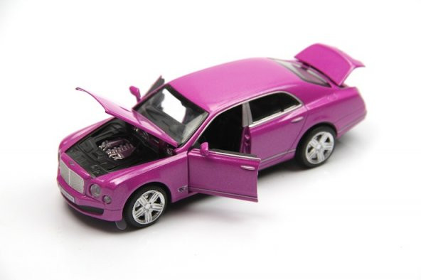 BENTLEY MULSANNE PEMBE * 1:32 ÖLÇEK * VARDEM * MG