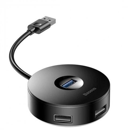 Baseus Round Box HUB Usb 3.0 to USB 3.0 4 Usb Port Çoklayıcı