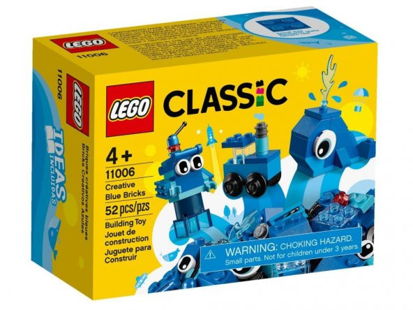 LEGO 11006 Classic Yaratıcı Mavi Yapım Parçaları