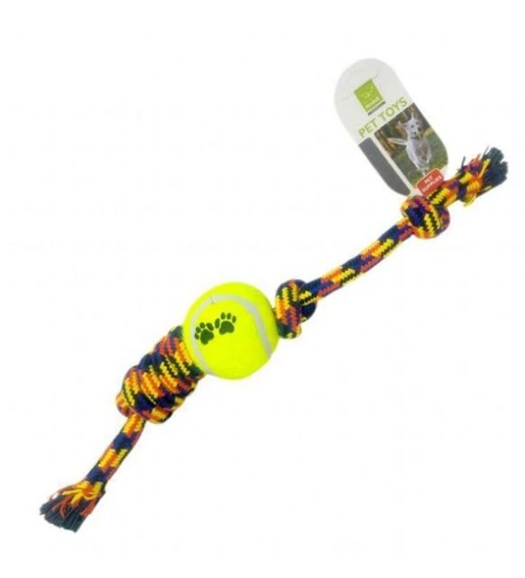 Nunbell Köpek Oyuncağı Diş İpi Toplu 35 cm - Resim 3