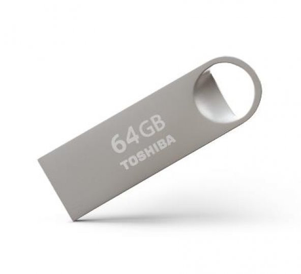 Toshiba 64GB Owahri U401 USB 2.0 Flash Bellek Metal THN-U401S0640E4