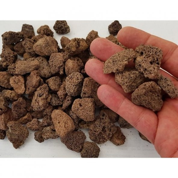 TARIMSAL POMZA TAŞI 25 KG TARIMSAL PONZA TAŞI  VOLKANİK CÜRÜF 3-7