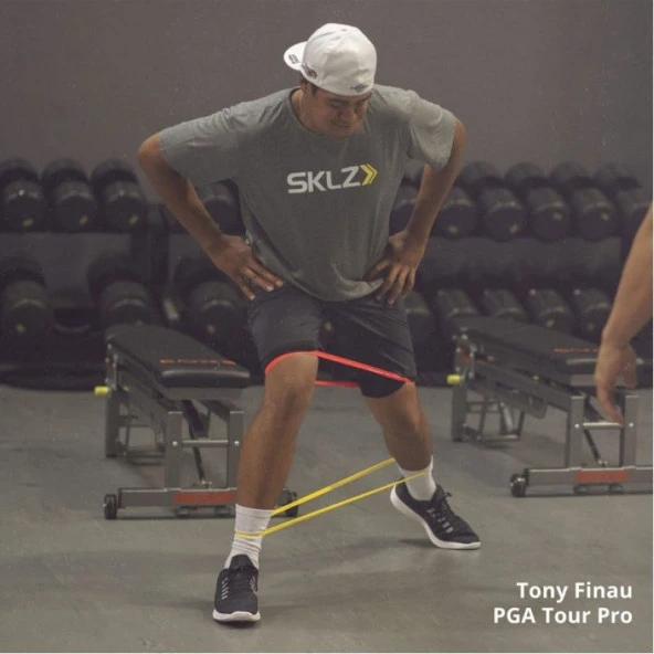 SKLZ Sarı 10'lu Paket Mini Direnç Bandı APD-MBYLW-000 - 2