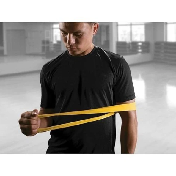 SKLZ Sarı 10'lu Paket Mini Direnç Bandı APD-MBYLW-000 - 8