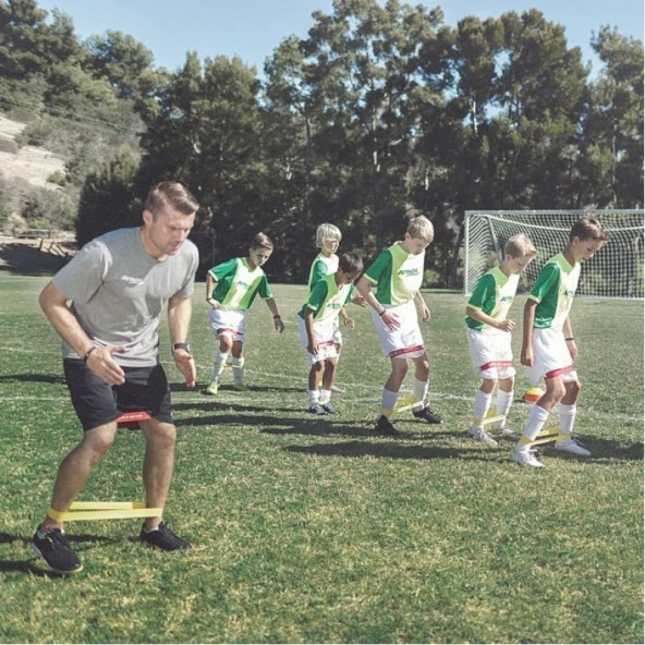 SKLZ Sarı 10'lu Paket Mini Direnç Bandı APD-MBYLW-000 - 11