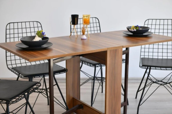 Prado Mutfak Masa Sandalye Takımı CEVİZ - 2