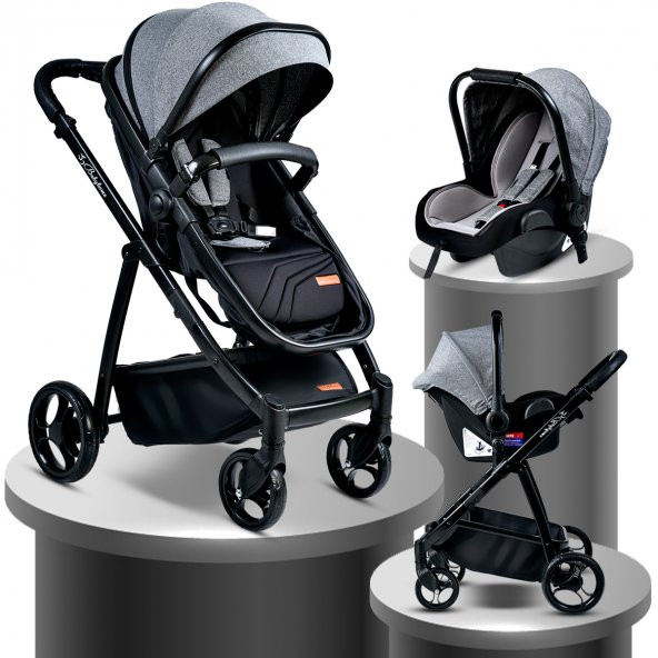 Baby Home Bh-955 Gold Vip Travel Sistem Bebek Arabası - 4