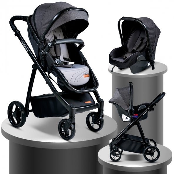 Baby Home Bh-955 Gold Vip Travel Sistem Bebek Arabası - 5