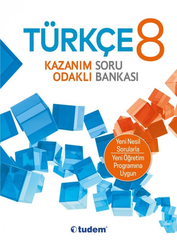 Tudem Yayınları 8. Sınıf Türkçe Kazanım Odaklı Soru Bankası