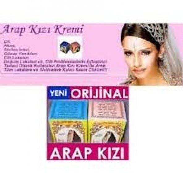 arap kızı kremi 1 adet mavi 1 adet pembe - 3