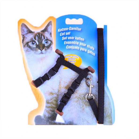 Katzen Kedi Göğüs Tasması Ve Gezdirme Seti - 7