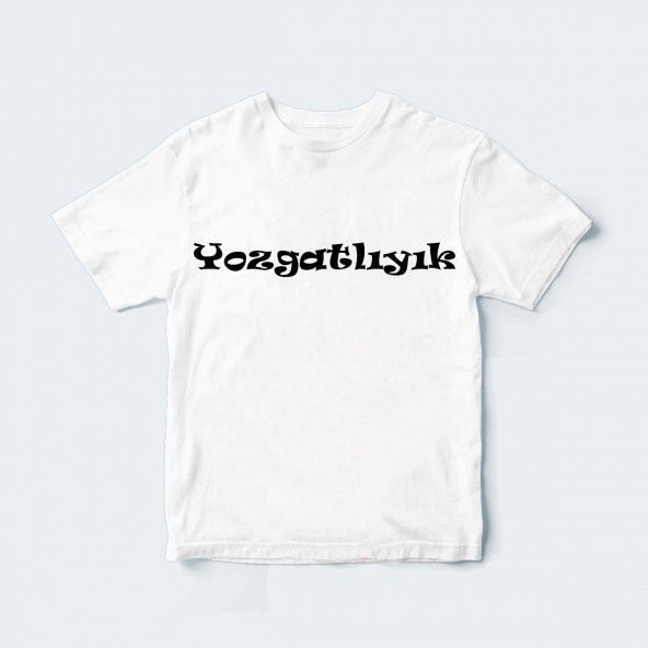 Coutoo Yozgatlıyık Şehir Yazılı Baskılı Çocuk  T Shirt